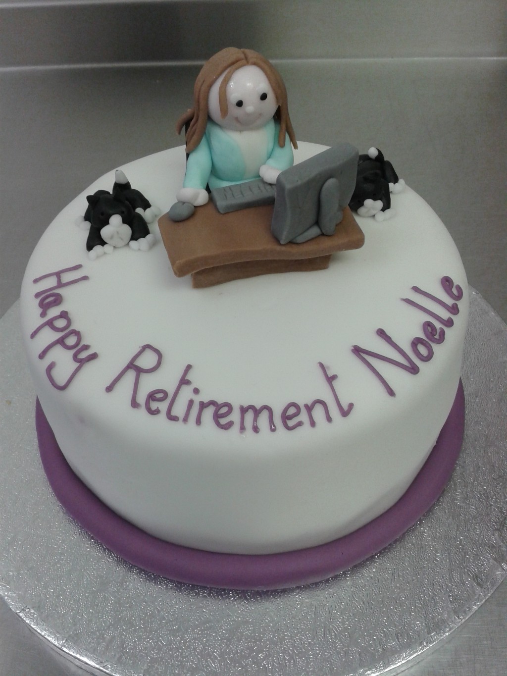 Office Retirement Cake Office Retirement Cake