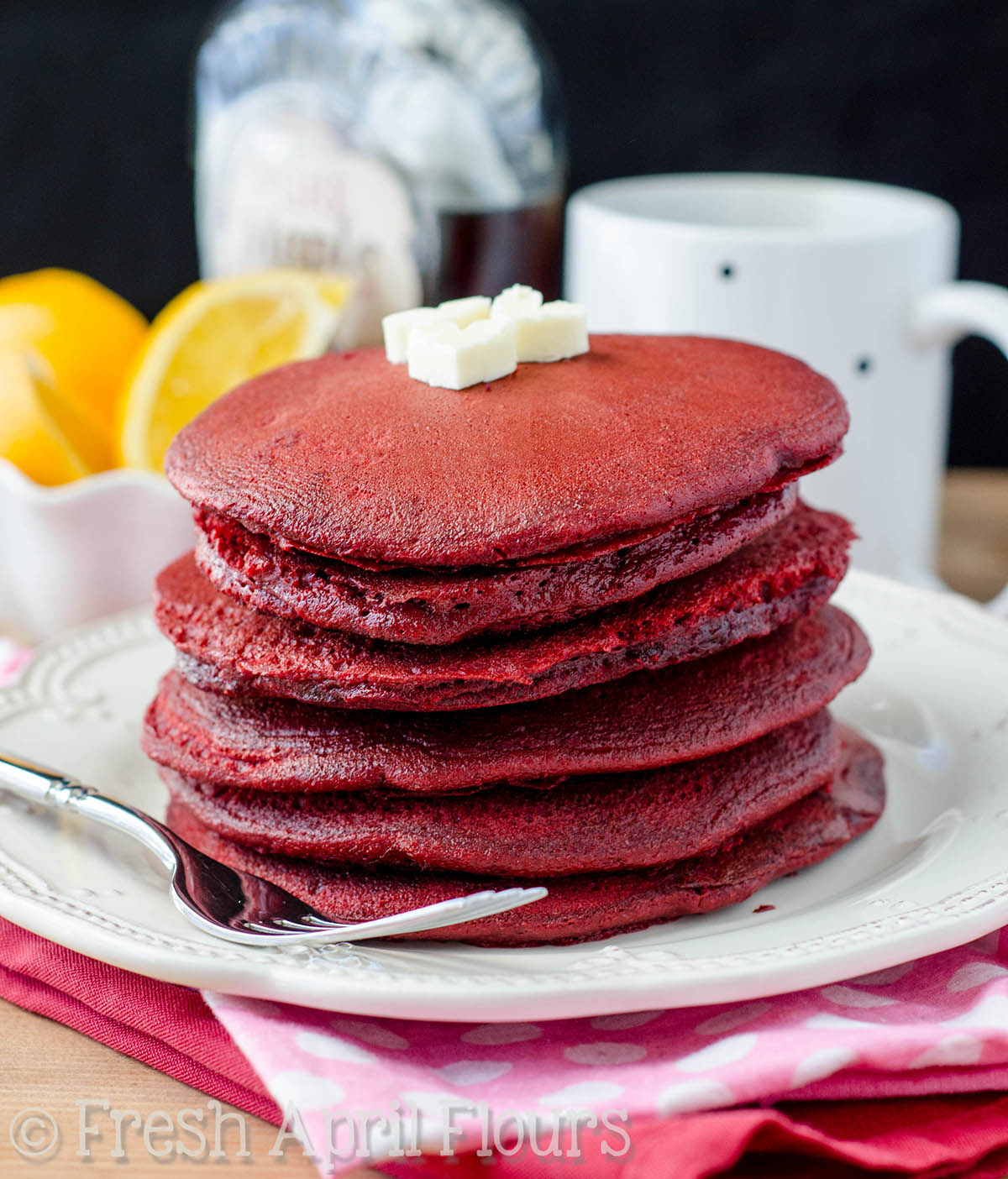 Red Velvet Pancakes Red Velvet Pancakes