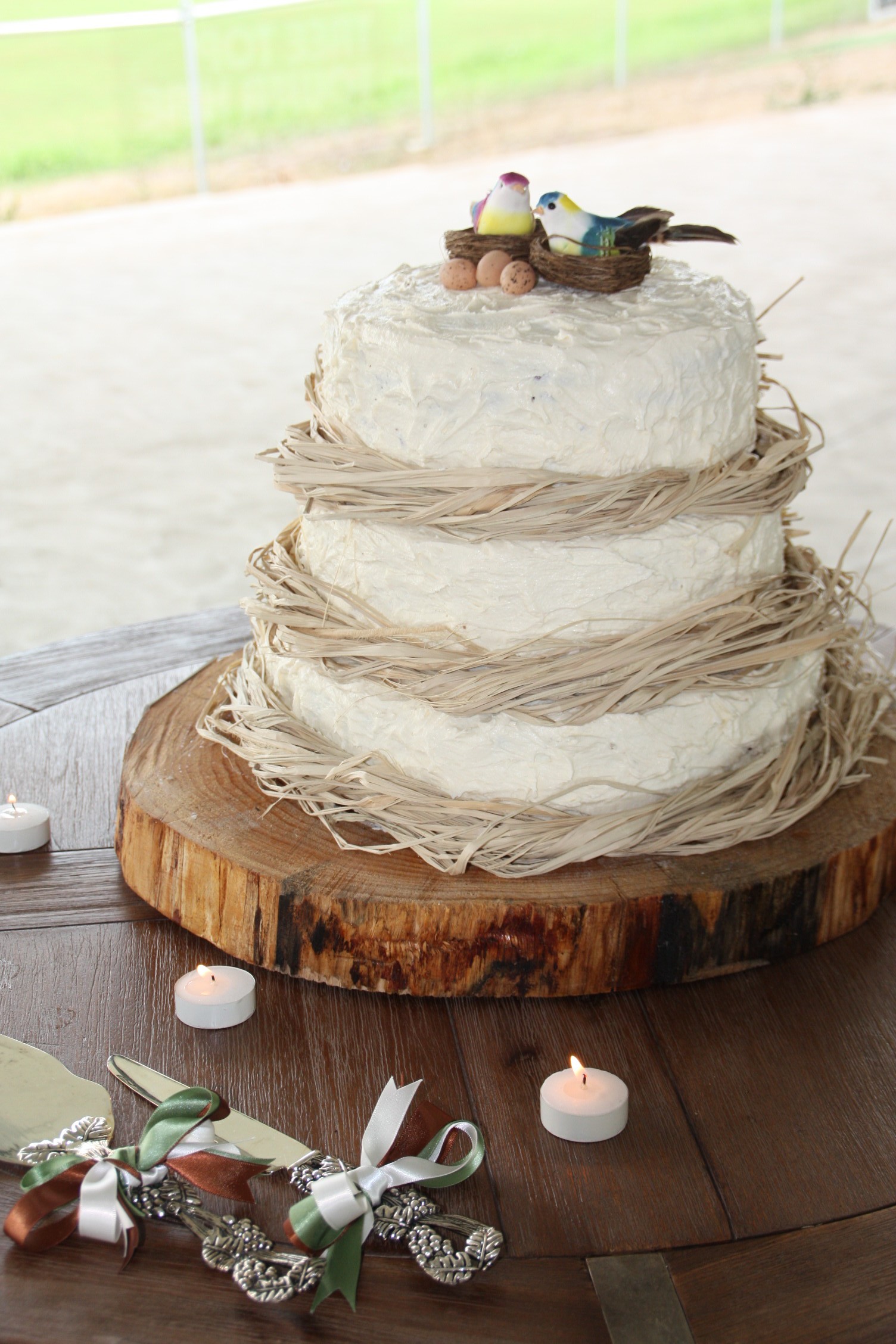 Rustic Wedding Cake Rustic Wedding Cake