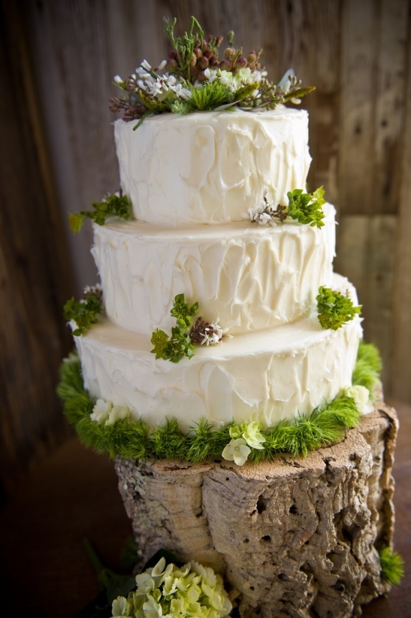 Rustic Woodland Wedding Cake Rustic Woodland Wedding Cake