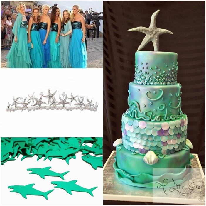 11 Under The Sea Theme Quince Cakes Photo - Under the Sea Qu