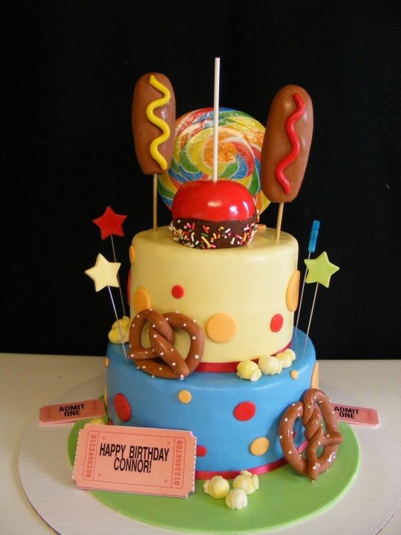 Carnival Theme Cake Carnival Theme Cake