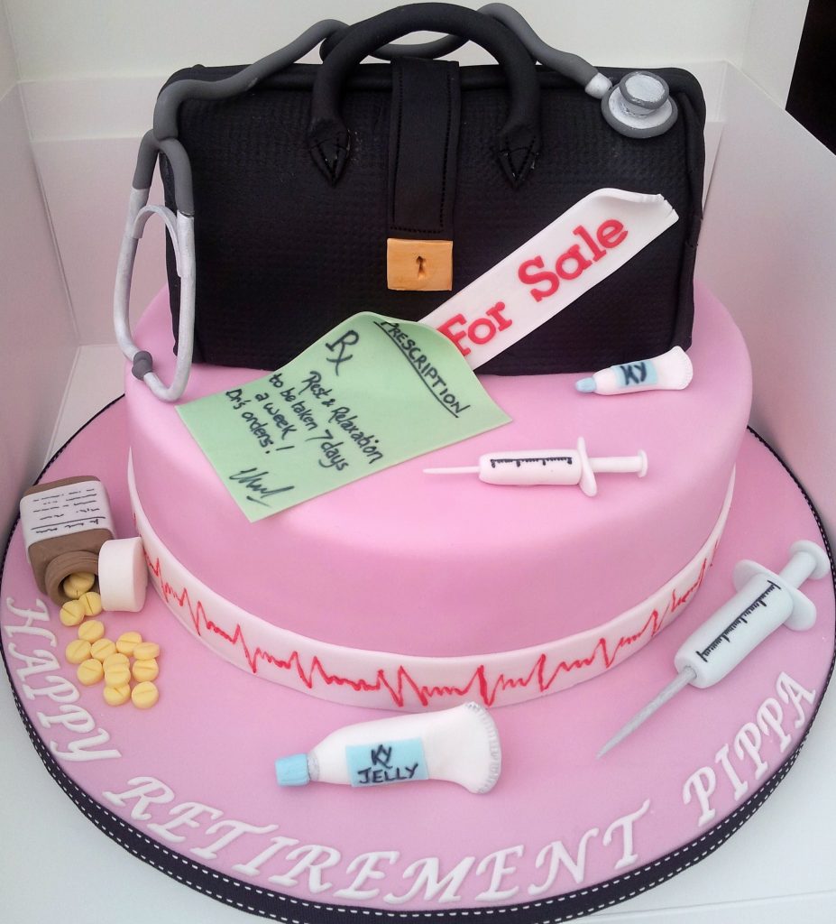 Doctor Retirement Cake Doctor Retirement Cake