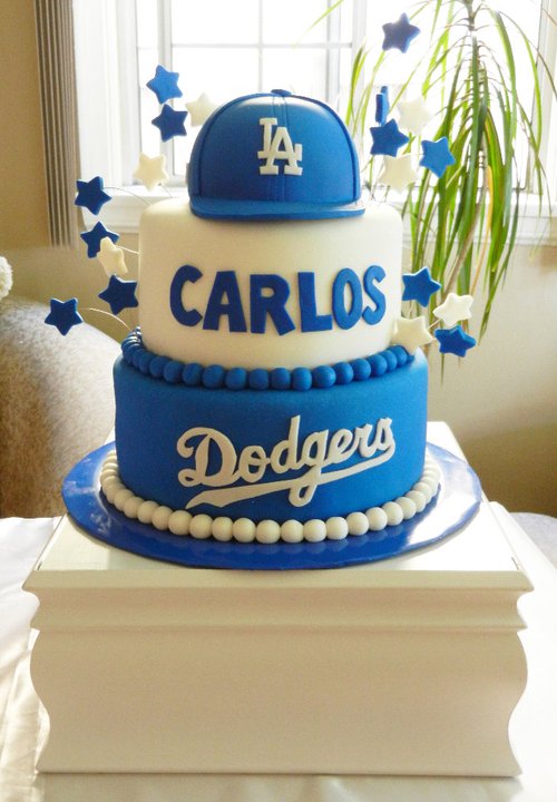 Dodger Raiders Lakers Cake Dodger Raiders Lakers Cake