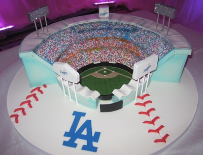 Dodger Stadium Birthday Cake Dodger Stadium Birthday Cake