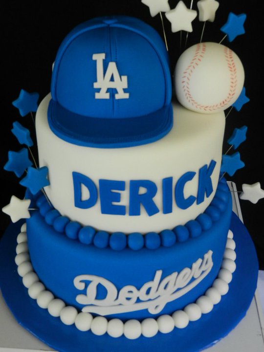 Dodgers Birthday Cake Dodgers Birthday Cake