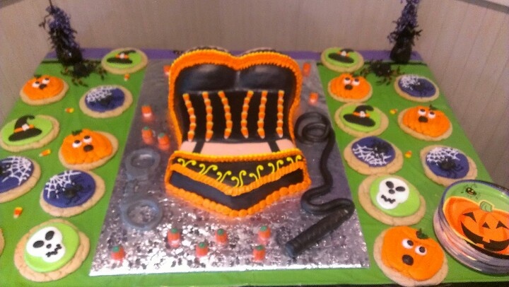Halloween Bridal Shower Cake Halloween Bridal Shower Cake