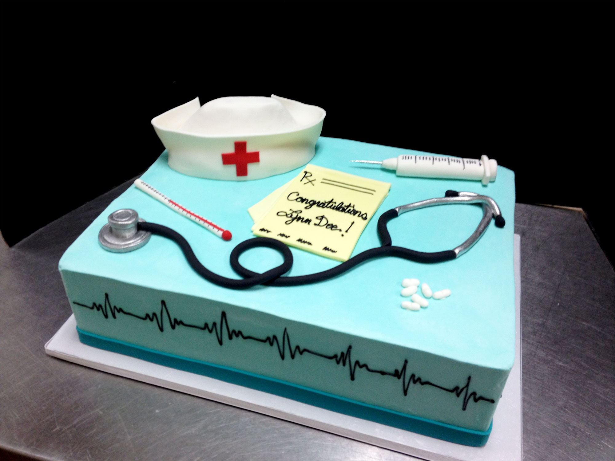 Nurse Birthday Cake Nurse Birthday Cake