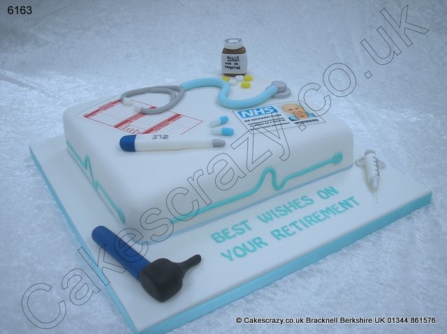 11 Photos of Medical Retirement Cakes 11 Photos of Medical Retirement Cakes