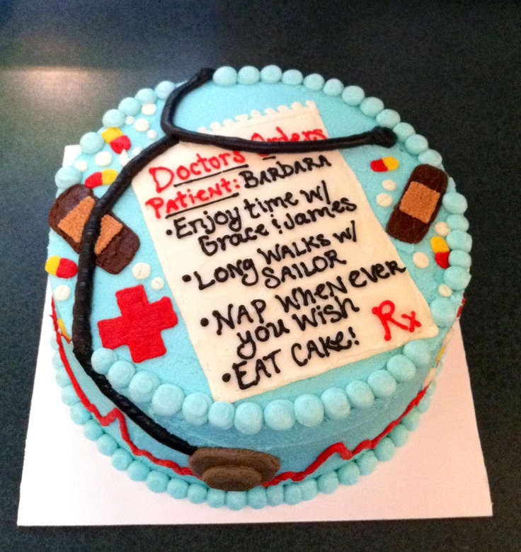 Nurse Retirement Cake Nurse Retirement Cake