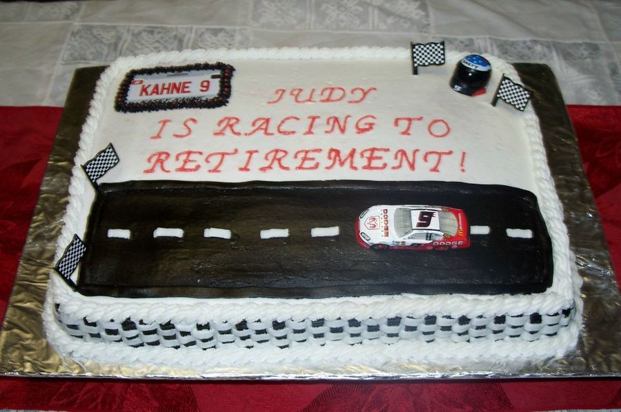 Retirement Chocolate Sheet Cake Retirement Chocolate Sheet Cake
