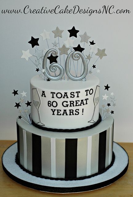 60th Birthday Cake Ideas