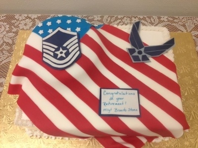 Air Force Retirement Cake Air Force Retirement Cake