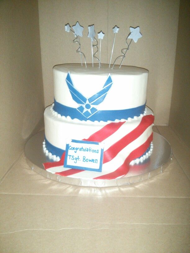 Air Force Retirement Cake Air Force Retirement Cake