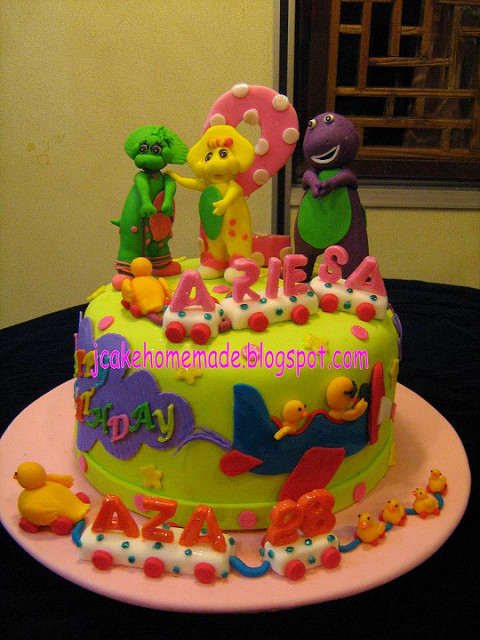 11 barney happy birthday