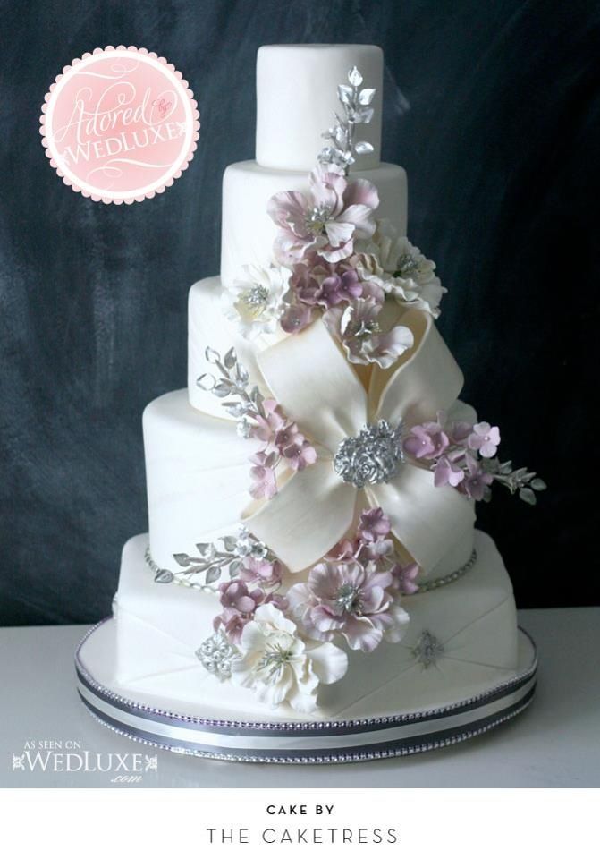 Elegant Purple Wedding Cake Ideas Elegant Purple Wedding Cake Ideas