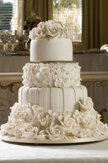 Elegant Wedding Cake Design Elegant Wedding Cake Design