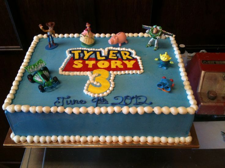 Toy Story Birthday Sheet Cake