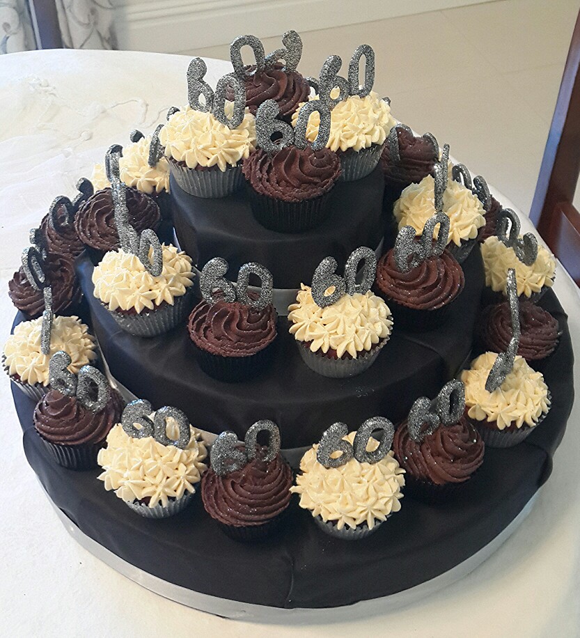 60th Birthday Cupcakes Designs Hemmensland