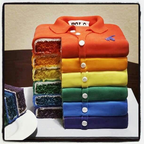 Polo Shirt Cake