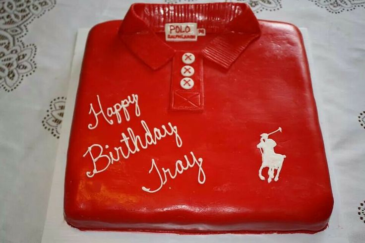 Polo Shirt Cake