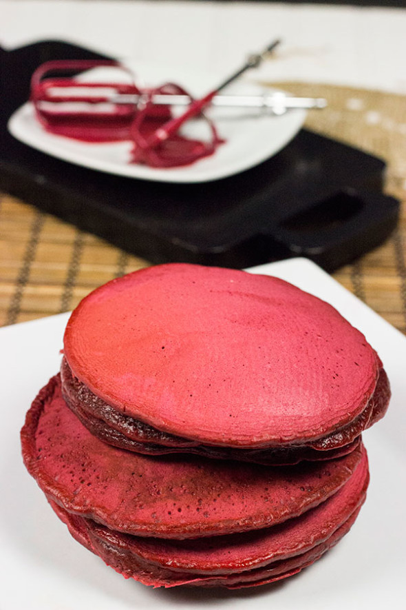 Red Velvet Pancakes Red Velvet Pancakes