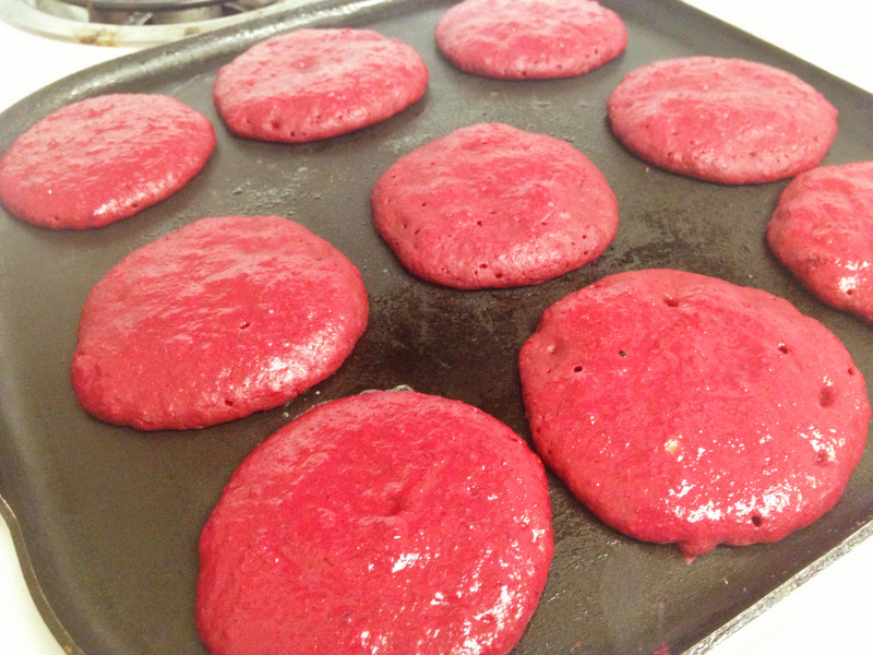 Red Velvet Pancakes Red Velvet Pancakes