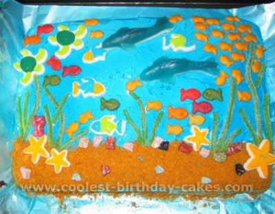 Under the Ocean Birthday Cake Ideas