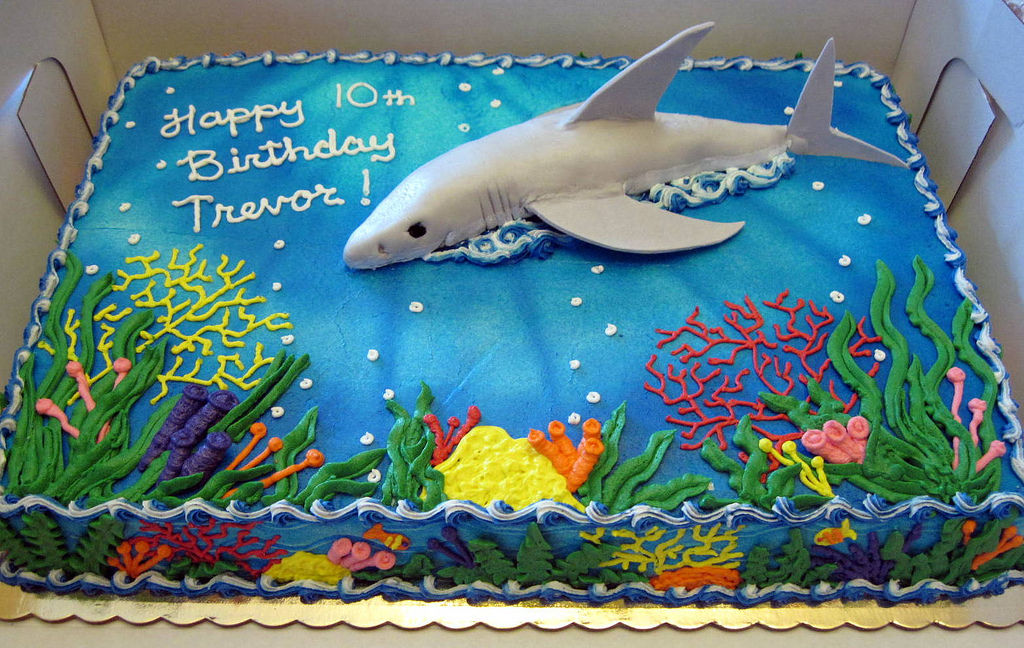 Under the Sea Sheet Cake
