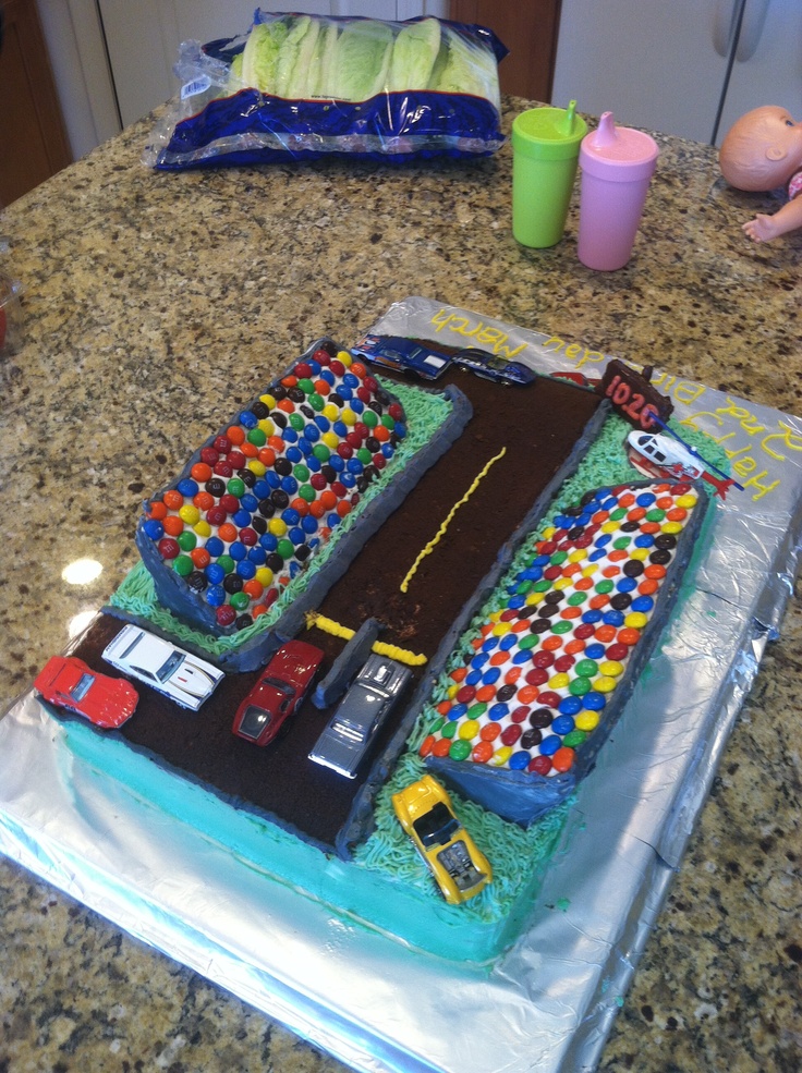13 Drag Car Birthday Cakes Photo Racing Cake Ideas Drag Racing Hy Birthday Cake