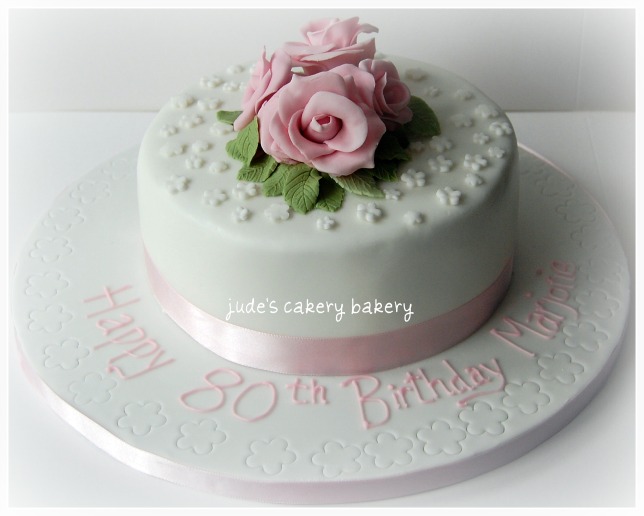 11 80th birthday cakes