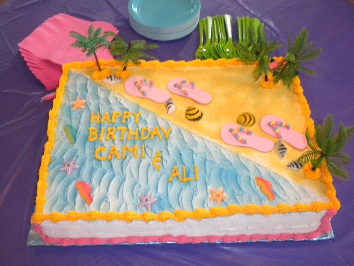 Luau Sheet Cake Ideas Luau Sheet Cake Ideas