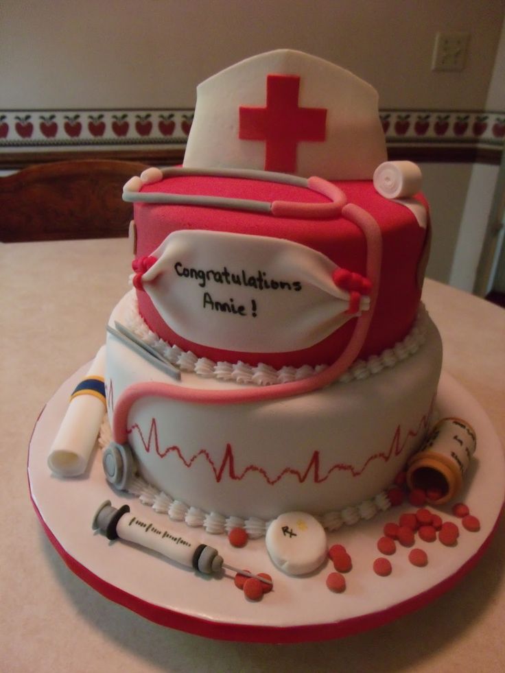 Nurse Graduation Cake Decoration Nurse Graduation Cake Decoration