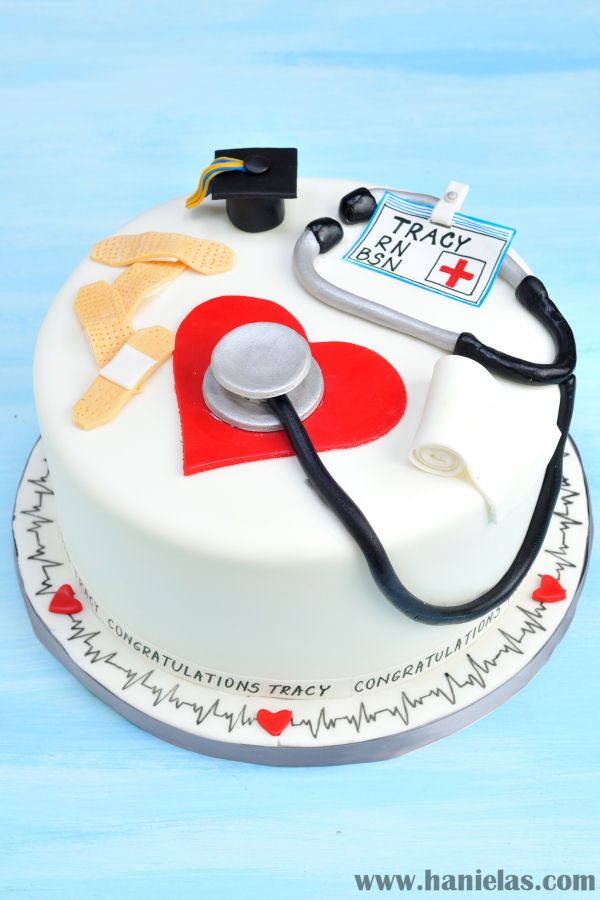 Nurse Graduation Cake Idea Nurse Graduation Cake Idea