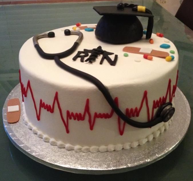 Nurse Graduation Cake Nurse Graduation Cake