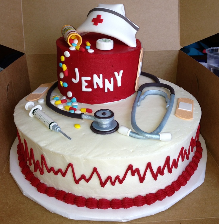 Nursing Graduation Cake Ideas Nursing Graduation Cake Ideas