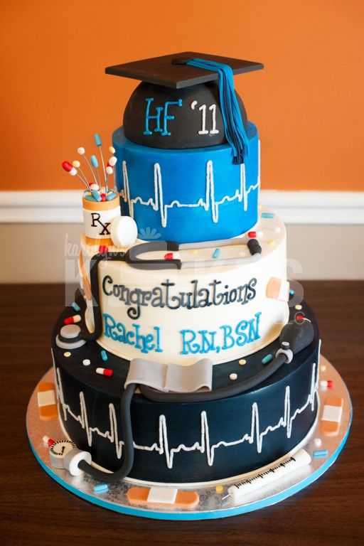 Nursing School Graduation Cake Nursing School Graduation Cake