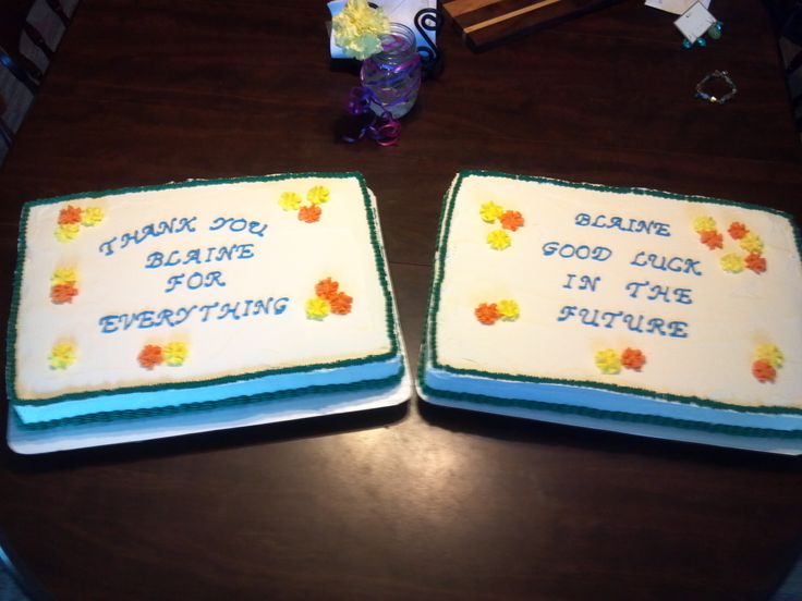 Retirement Sheet Cakes Retirement Sheet Cakes