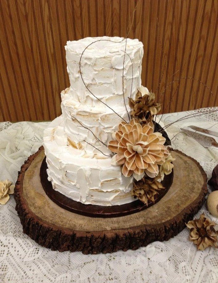 Rustic Wedding Cake Rustic Wedding Cake