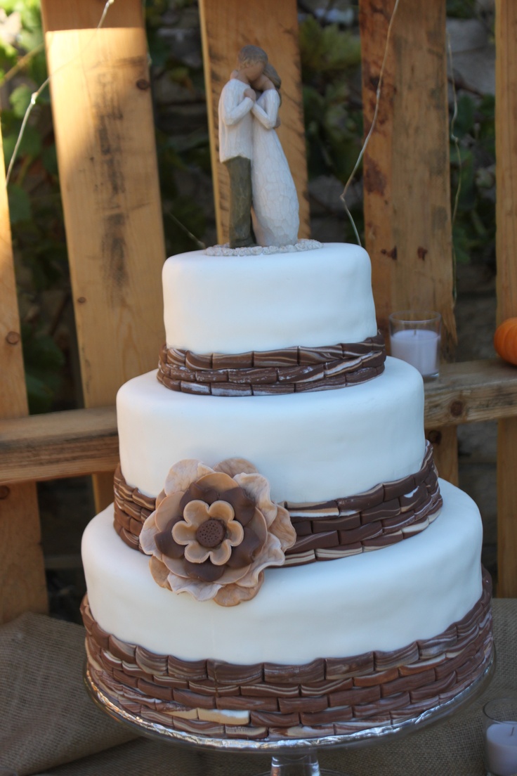 Rustic Wedding Cake Rustic Wedding Cake