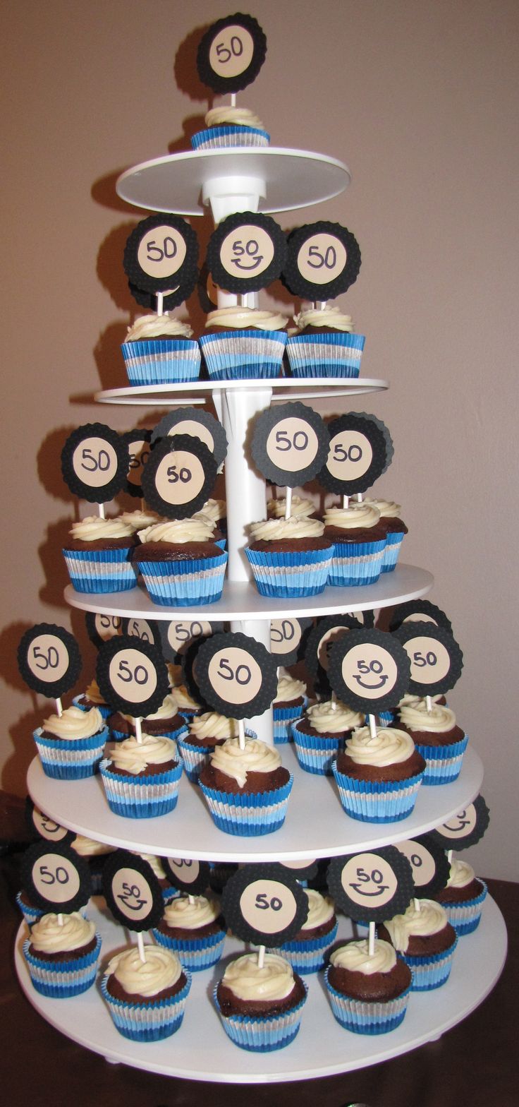 50th Birthday Party Cupcake Ideas 50th Birthday Party Cupcake Ideas