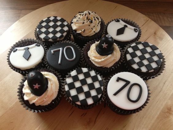 70th Birthday Cupcake Cake Ideas 70th Birthday Cupcake Cake Ideas