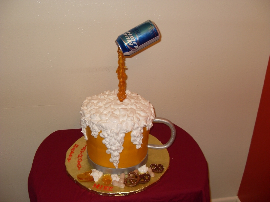 Beer Birthday Cake Beer Birthday Cake