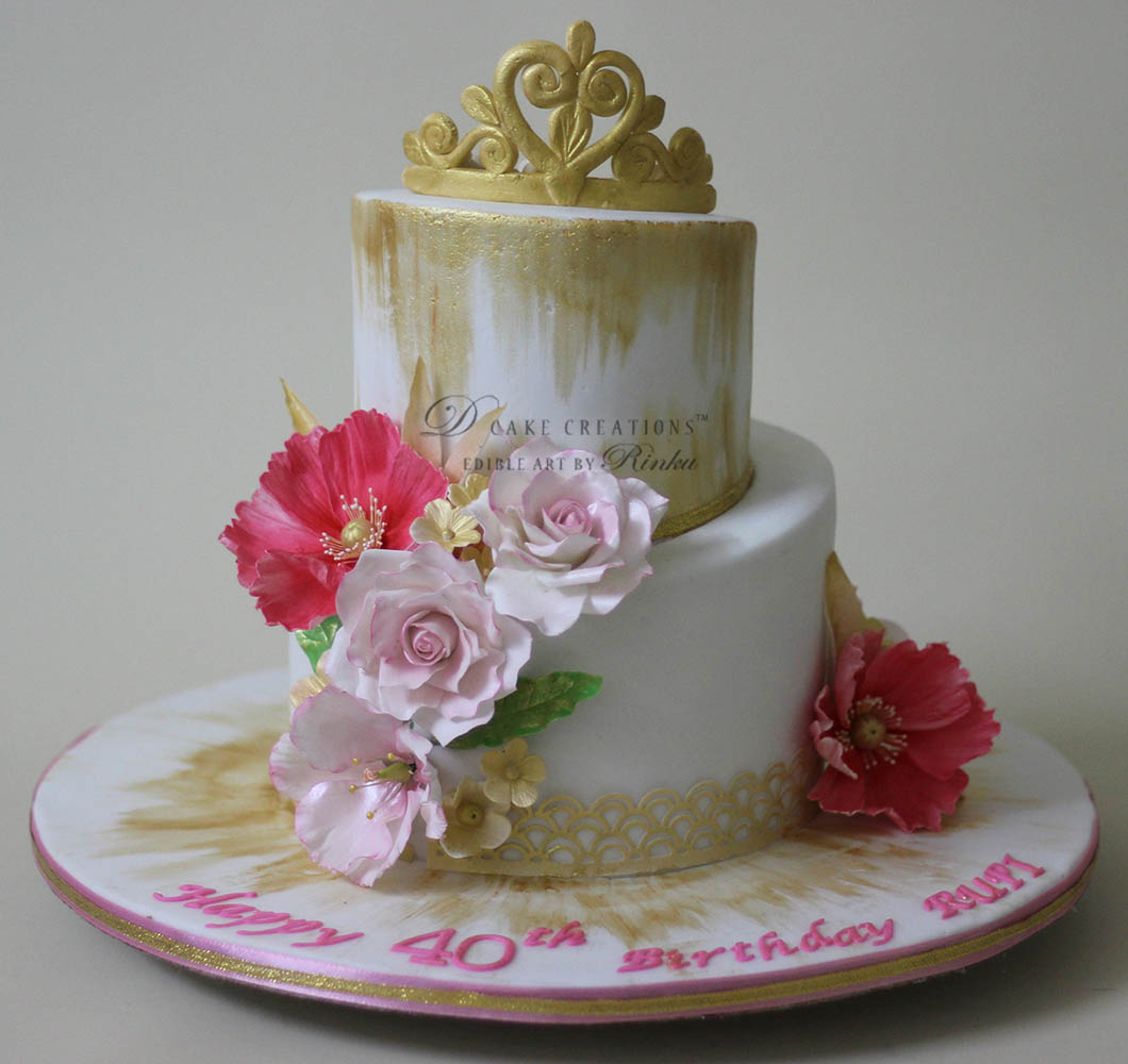 Cake with Tiara Cake with Tiara