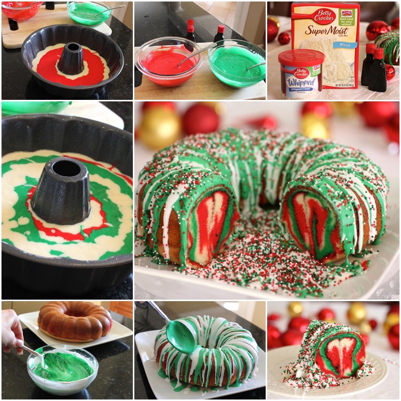 Christmas Wreath Bundt Cake Christmas Wreath Bundt Cake