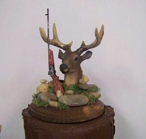 Deer Hunting Birthday Cake Toppers Deer Hunting Birthday Cake Toppers