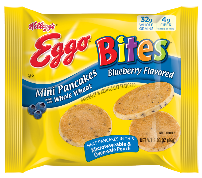 Eggo Mini Pancakes Blueberry Bites Eggo Mini Pancakes Blueberry Bites