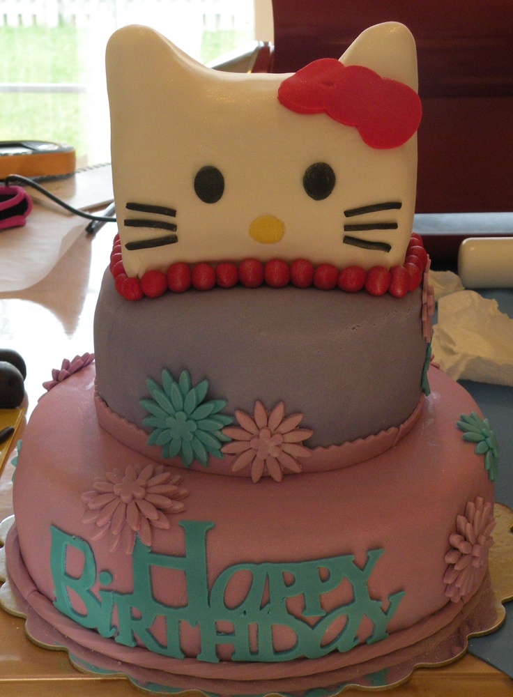 Hello Kitty Birthday Cake Hello Kitty Birthday Cake