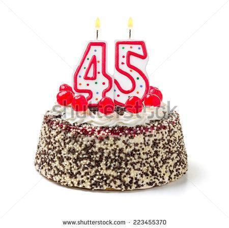 Image Birthday Cakes with Burning Candles Image Birthday Cakes with Burning Candles