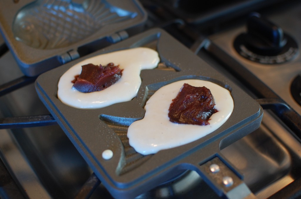 Japanese Red Bean Paste Pastry Filled with Fish Japanese Red Bean Paste Pastry Filled with Fish